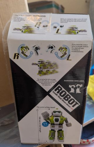 Robot verde de Combate Teledirigido VS Zenith Fina