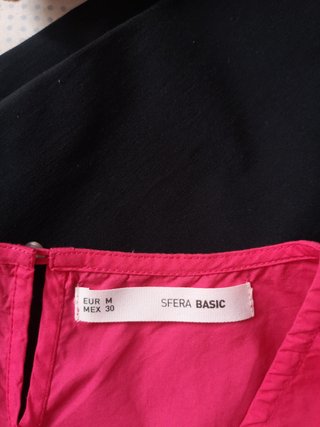 Blusa Sfera Manga Campana Talla M