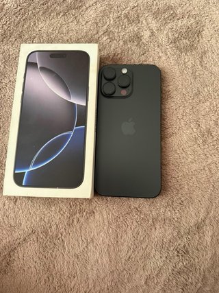 iPhone 16 Pro Max 256GB Negro/Gris