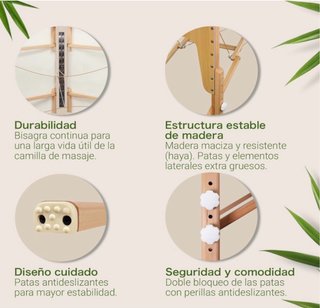 NUEVA! CAMILLA TERAPIAS, fabricación alemana
