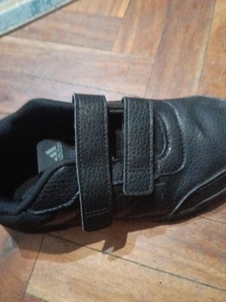 Zapatillas Adidas Niño Negras Velcro