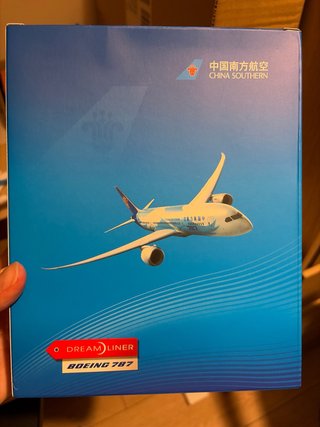 Maqueta Avión China Southern Dreamliner