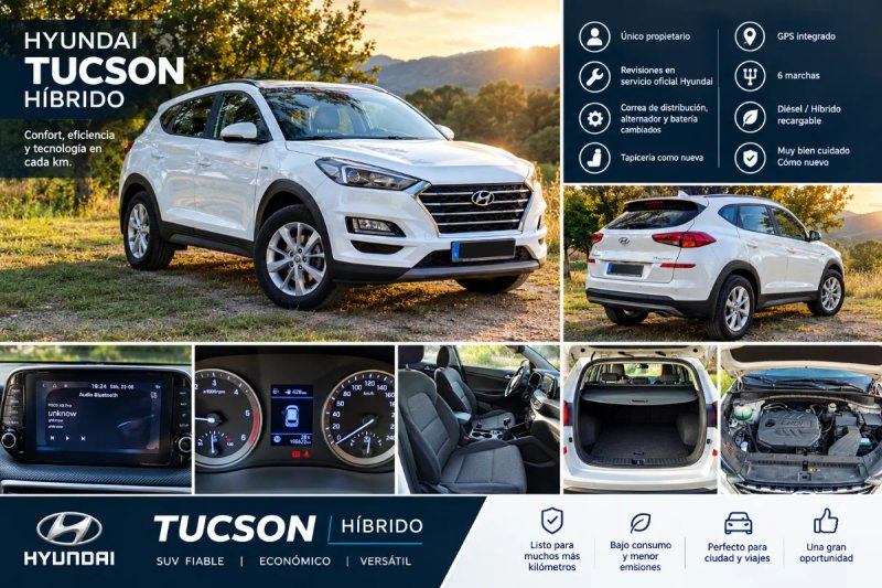 Hyundai Tucson FL CRDI 1.6 4X2 KLASS SKY 2019