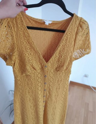 Vestido amarillo Springfield