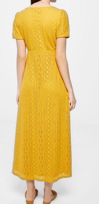Vestido amarillo Springfield