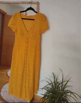 Vestido amarillo Springfield