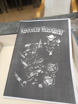 Advanced Heroquest Hero quest Castellano