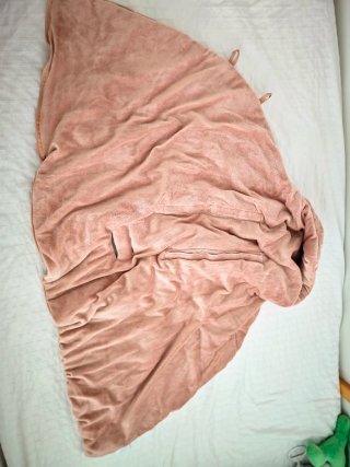 Saco arrullo Tuc Tuc rosa con capucha