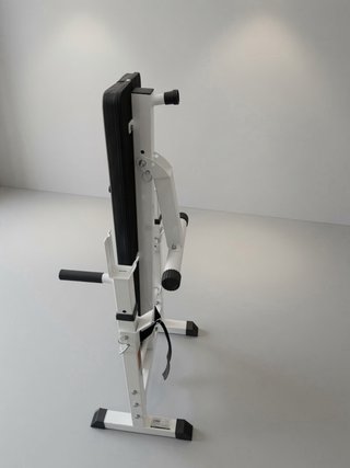 Banco de musculación blanco