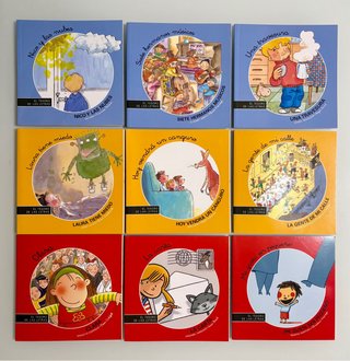Colección de 11 Cuentos para aprender a leer.
