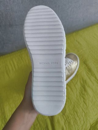 Michael Kors zapatillas Dorado con blanco de Mujer
