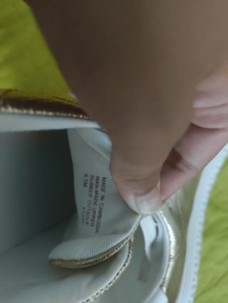 Michael Kors zapatillas Dorado con blanco de Mujer