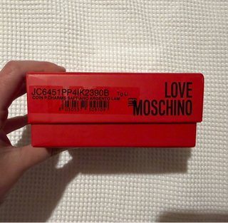 Monedero Llavero Love Moschino Plateado airpods