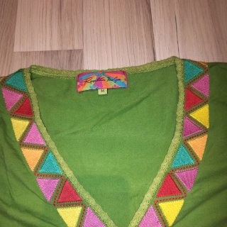 Camiseta verde Rosalita McGee Talla M