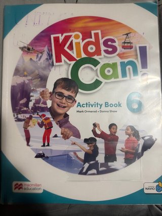 Libro Activity book macmillan 6° primaria.