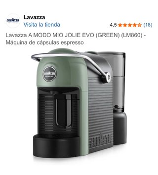 Cafetera Lavazza Jolie Evo Green