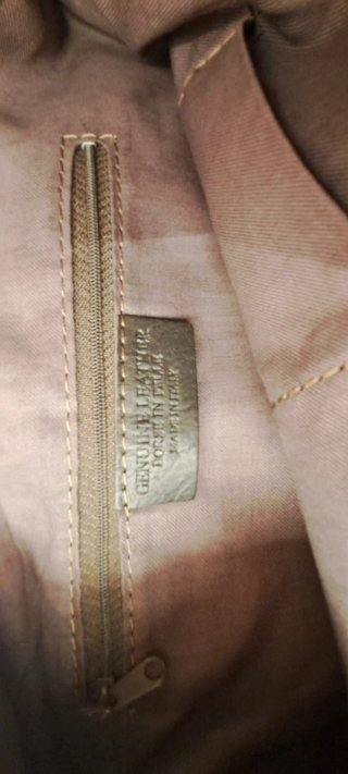Bolso negro de piel con flecos nuevo a estrenar