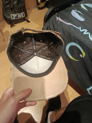 Gorra Gucci Beige/Marrón