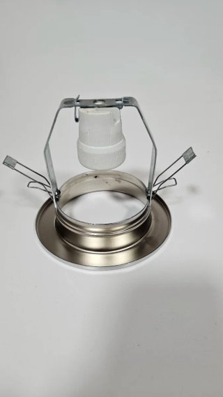 3 Focos Acero Inoxidable