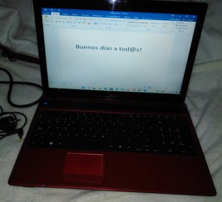 Portátil Acer 5336 Rojo 160GB - 4GB RAM