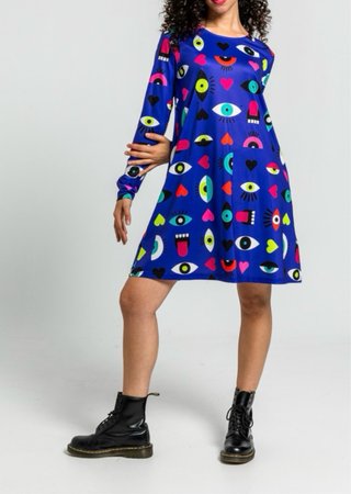 Vestido Lolina Ojos
