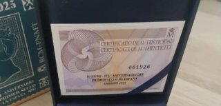 Moneda 10€ 175 Aniversario Sello España