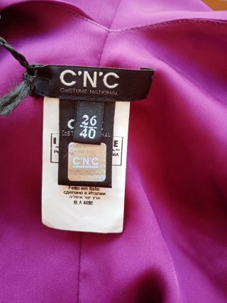 Abito Costume National viola Tg 40