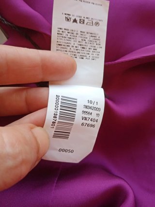 Abito Costume National viola Tg 40