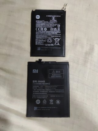 Batería Xiaomi MI BN5C y BM49 (originales)