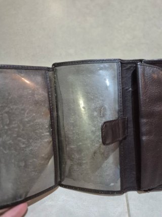 Cartera Loewe ante Marrón