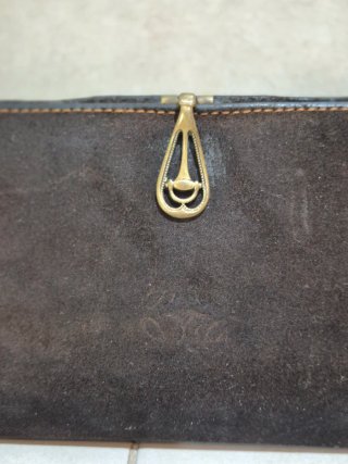 Cartera Loewe ante Marrón