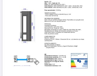 ¡¡NUEVA!! VENTANA CLIMALIT OSCILOBATIENTE CON LLAV