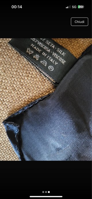 Foulard Lancetti Blu