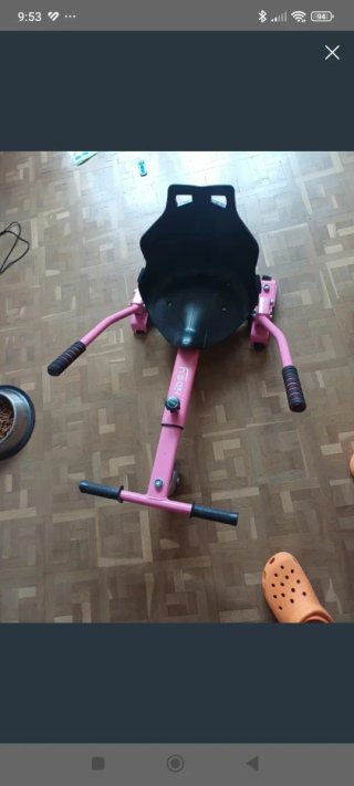 Silla Hoverboard Rosa