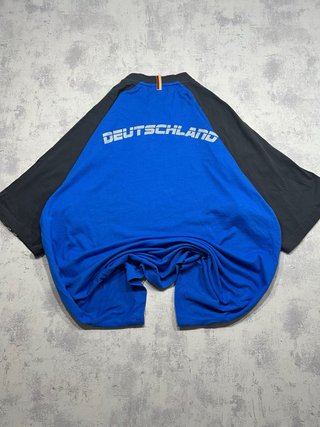 Camiseta Adidas Azul y Negra deutchland