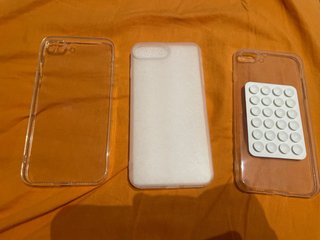 iPhone 8 Plus 6 cover + 2 vetri