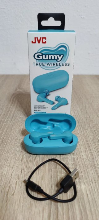 Auriculares JVC Gummy HA-A7T Azul