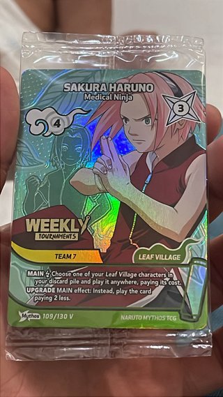 NARUTO MYTHOS SAKURA HARUNO WEEKLY WINNER SELLADA