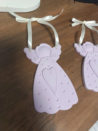 3 Angeli Lavanda Decorazioni