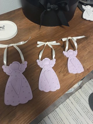 3 Angeli Lavanda Decorazioni