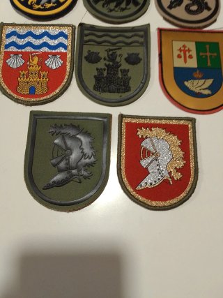 Lote 8 Parches Ejército Militaria