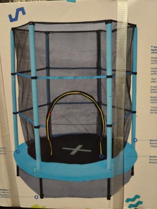 Cama elástica infantil 140 cm