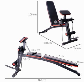 Banco de Musculación Plegable