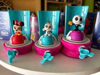 Tres figuras Disney Doorables