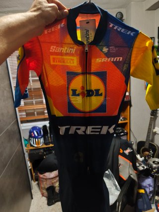 Mono original equipo Lidl Trek rejilla Talla S