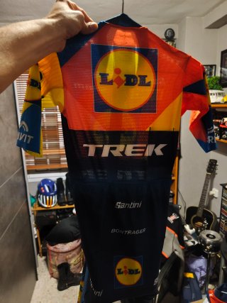 Mono original equipo Lidl Trek rejilla Talla S
