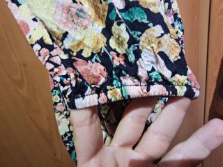 Vestido Springfield floral talla M