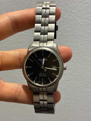 Tissot PR100 Titanium Reloj Negro