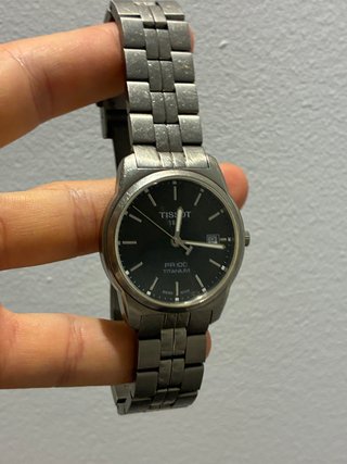 Tissot PR100 Titanium Reloj Negro