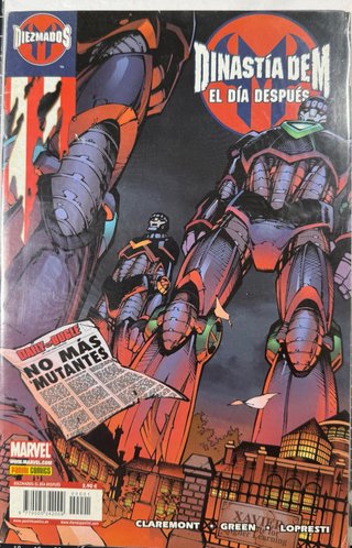Comic Dinastía de M. El día después